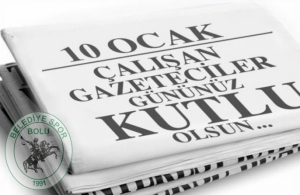 10 OCAK ÇALIŞAN GAZETECİLER GÜNÜNÜZ KUTLU OLSUN