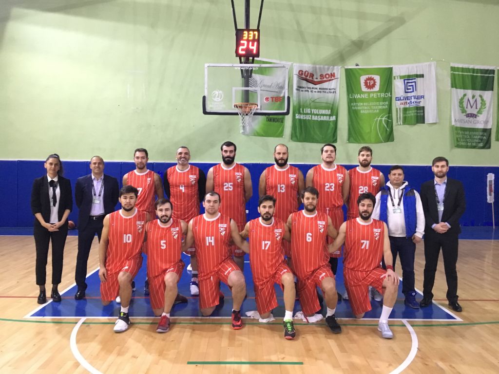 DEV ADAMLAR ARTVİN’DE PUAN BIRAKTI! 72-61