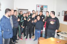 VOLEYBOL TAKIMIMIZDAN ANLAMLI ZİYARET