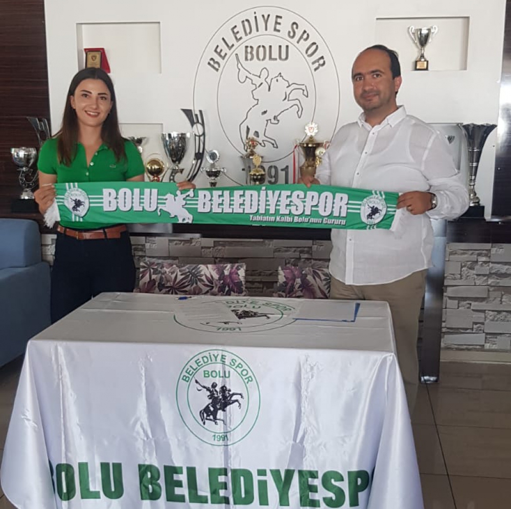 BURCU ŞENTÜRK BOLU BELEDİYESPOR'DA