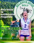 ELİF YAREN AKDOĞU BOLU BELEDİYESPORUMUZDA