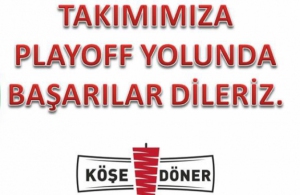 KÖŞE DÖNER’DEN TAKIMIMIZA YEMEK